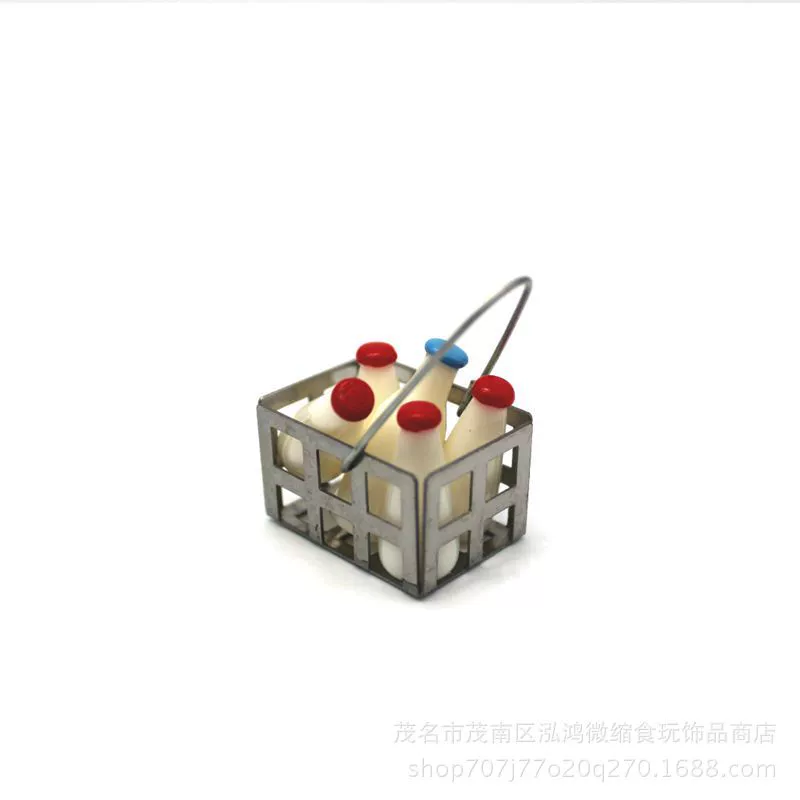 Японские аксессуары для кукольного домика модель сцены украшение игрушки креативные серьги аксессуары мини-корзина для молока