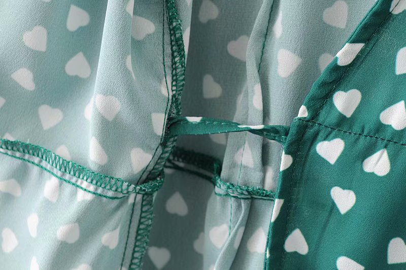 Chiffon Fashionskirt(Green-S) NHAM4531-Green-S