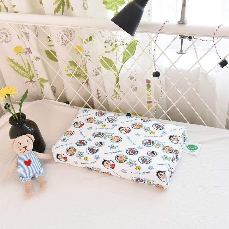 微商一件代发儿童乳胶枕头卡通学生枕小孩宝宝枕头泰国天然乳胶枕|ru