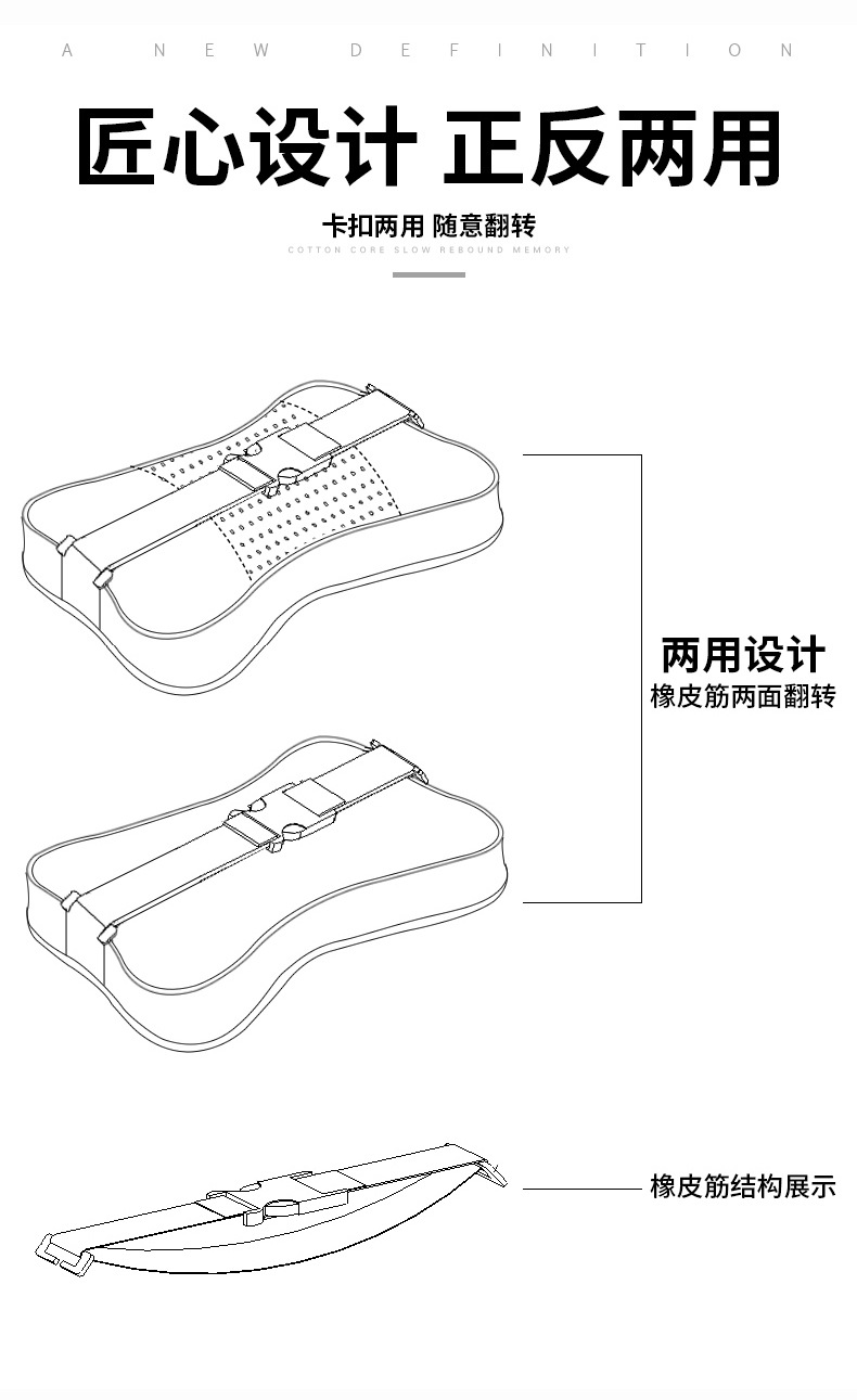 A pair of car headrest car neck pillow creative car pillow leather car neck pillow car pillow