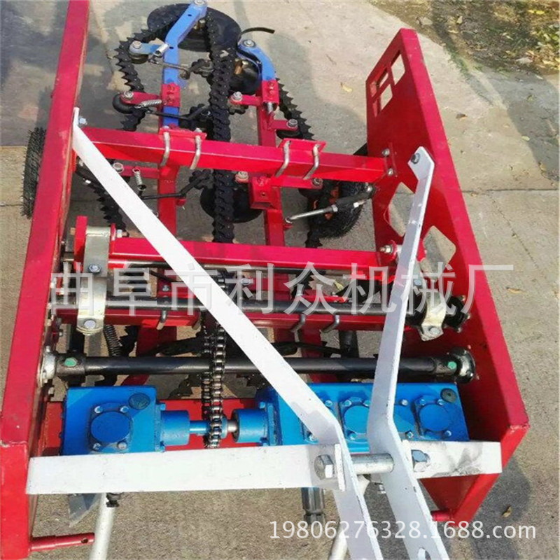 连云港 链条传动花生收获机 四轮带花生收获机