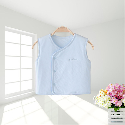 邦尼蓓妮 南极棉 小宝宝四季用背心马甲适合20度左右室内0-6个月|ms