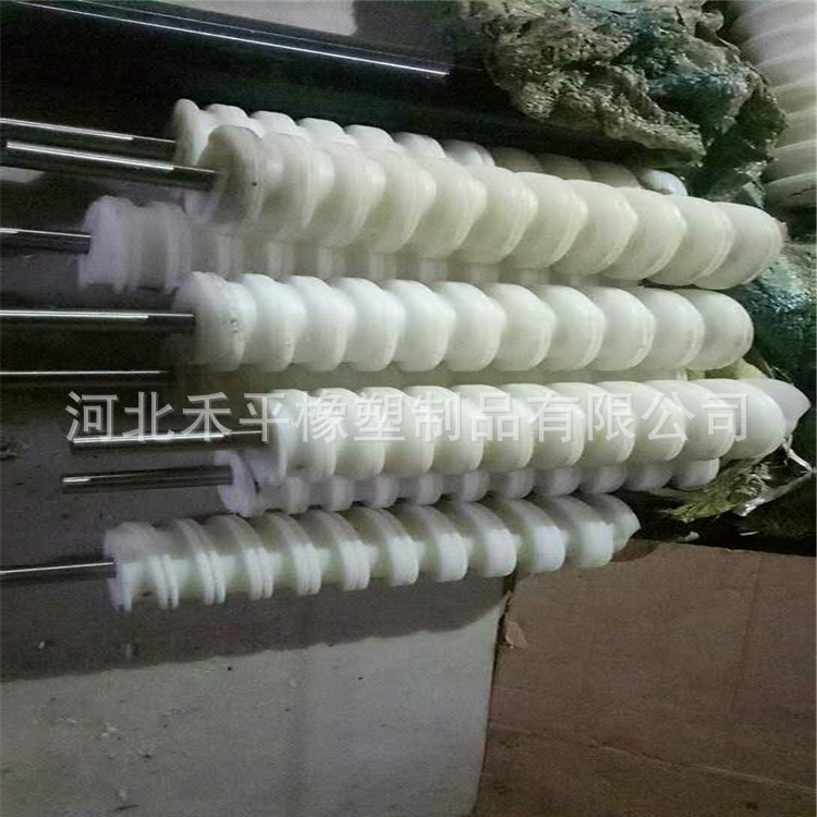 厂家直销 食品厂药厂等专业定制推瓶螺杆螺旋推瓶器 注塑尼龙螺杆|ru