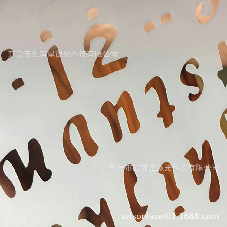 专业高透防刮磨砂手机膜激光切割机 镜子钻石硅胶膜切割无毛边