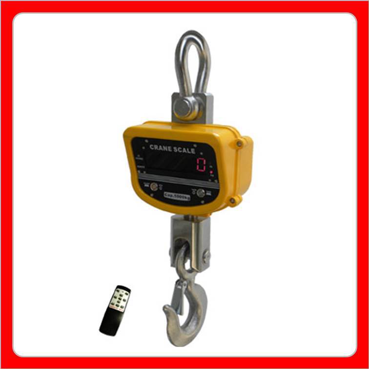 杭州爱锐特OCS-SX吊钩电子秤1t2t3t爱锐特吊钩秤OCS-SX-5T电子称