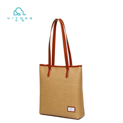 Women rattan bags2019 購物袋編織女包手工藤編手提草編竹編包包