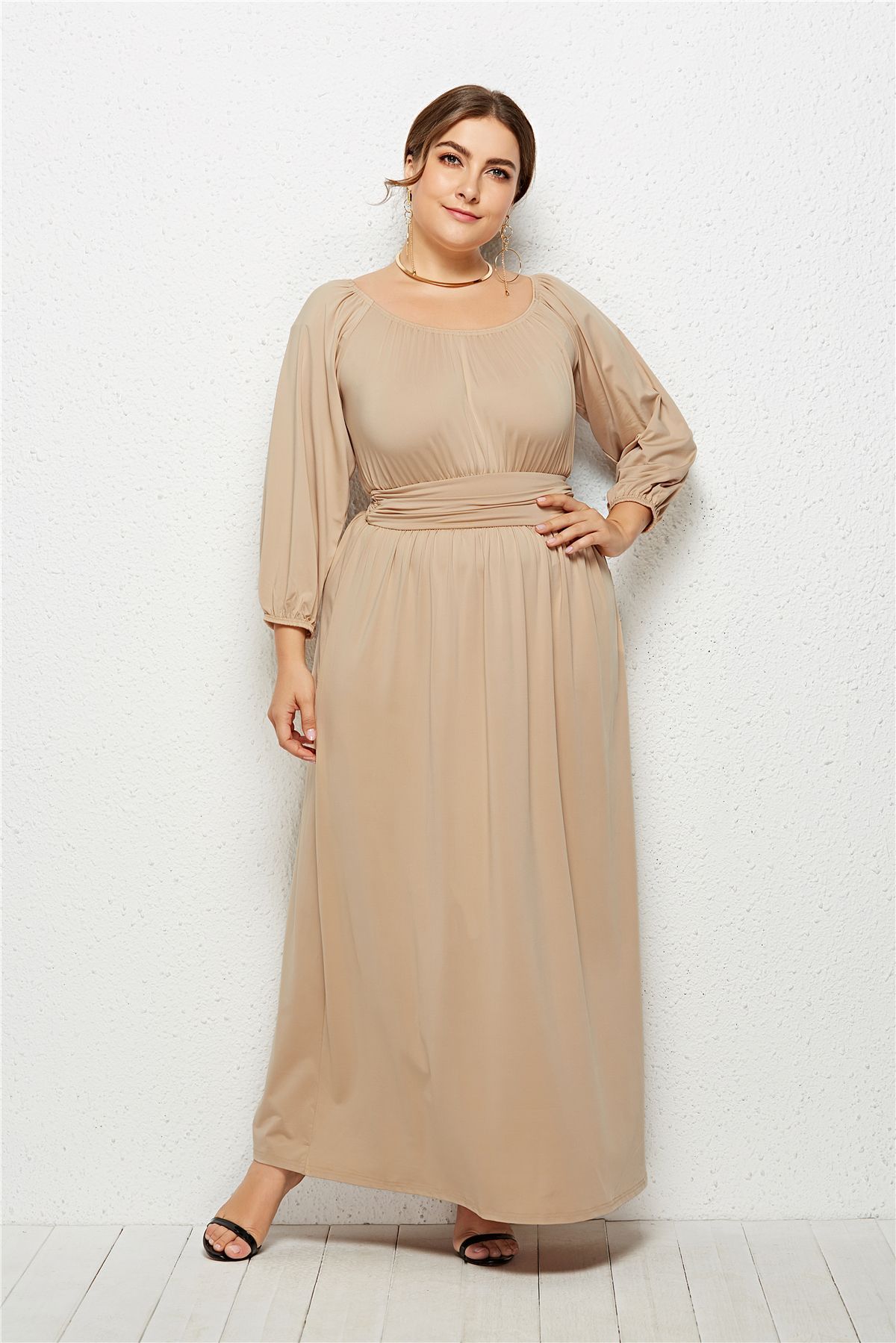 autumn and winter new sexy plus size dress  NSLM33275