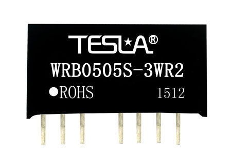 3W，宽电压输入，隔离稳压单路输出WRB0505S-3WR2