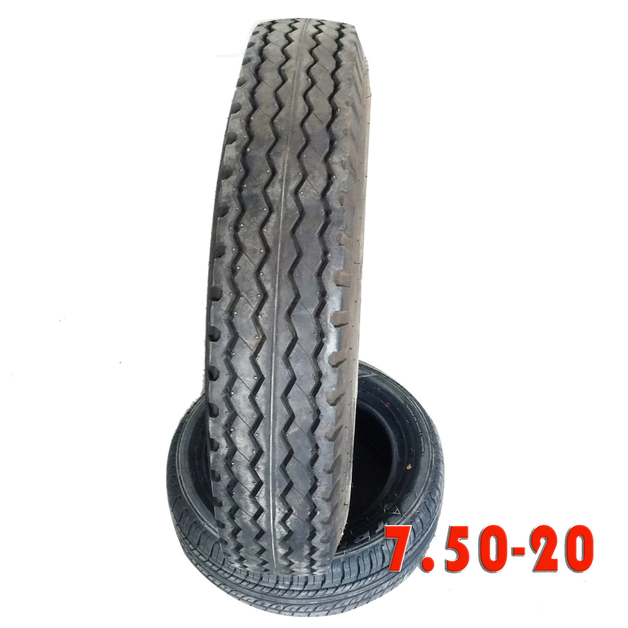 长期供应7.50-20 水曲花纹农用轮胎 轻型载重尼龙斜交轮胎