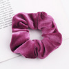 Qi Ji Amazon Fashion Hair 46 Color Velvet Golden Velvet Large -intestine Ring Head Flower Manufacturer