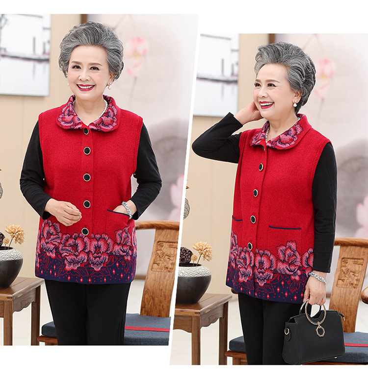 Gilet femme MOUTON ROUGE en Tricot - Ref 3317920 Image 15