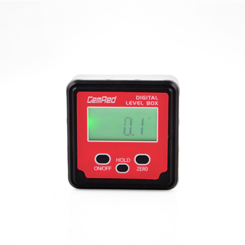 【厂家批发】桂林晶瑞三按键数显倾角盒 电子仪带背光4*90 带磁