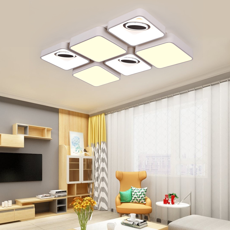 LED吸顶灯长方形客厅灯现代简约卧室餐厅书房灯厂家批发灯具灯饰