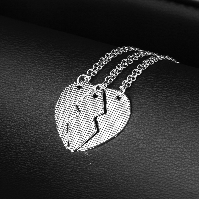 Collier En Alliage De Filles De Couture De Trois Pétales De Mode De Vente Chaude Meilleur Ami display picture 7