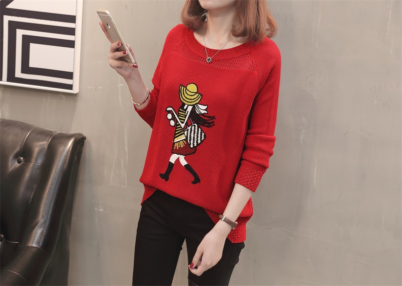 Pull femme en Fibre de polyester Polyester  - Ref 3414046 Image 34