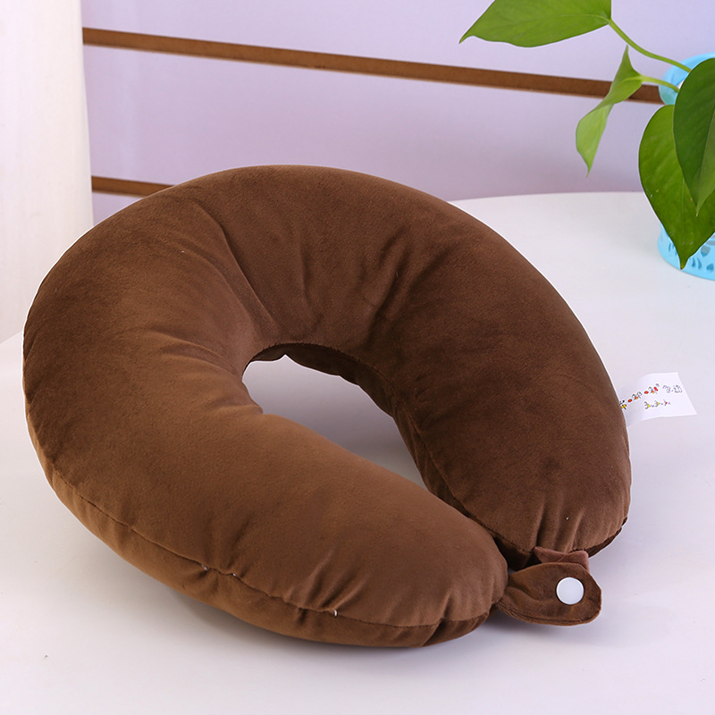 Almohada en forma de U para logotipo Promoción de publicidad promoción actividad regalo empresa apertura práctico pequeño regalo almohada en forma de U