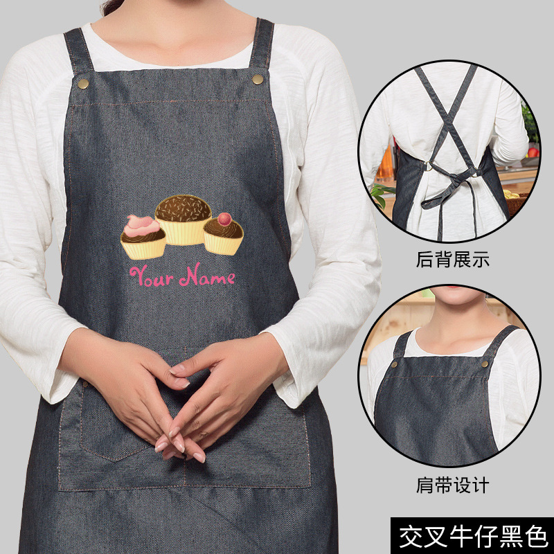 Cross Denim-Negro-combinación de pastel