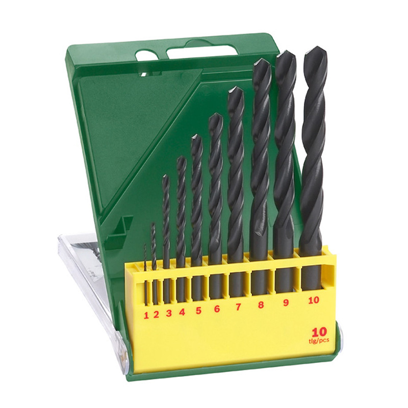 批发 博世BOSCH电动工具附件10支麻花钻头套装