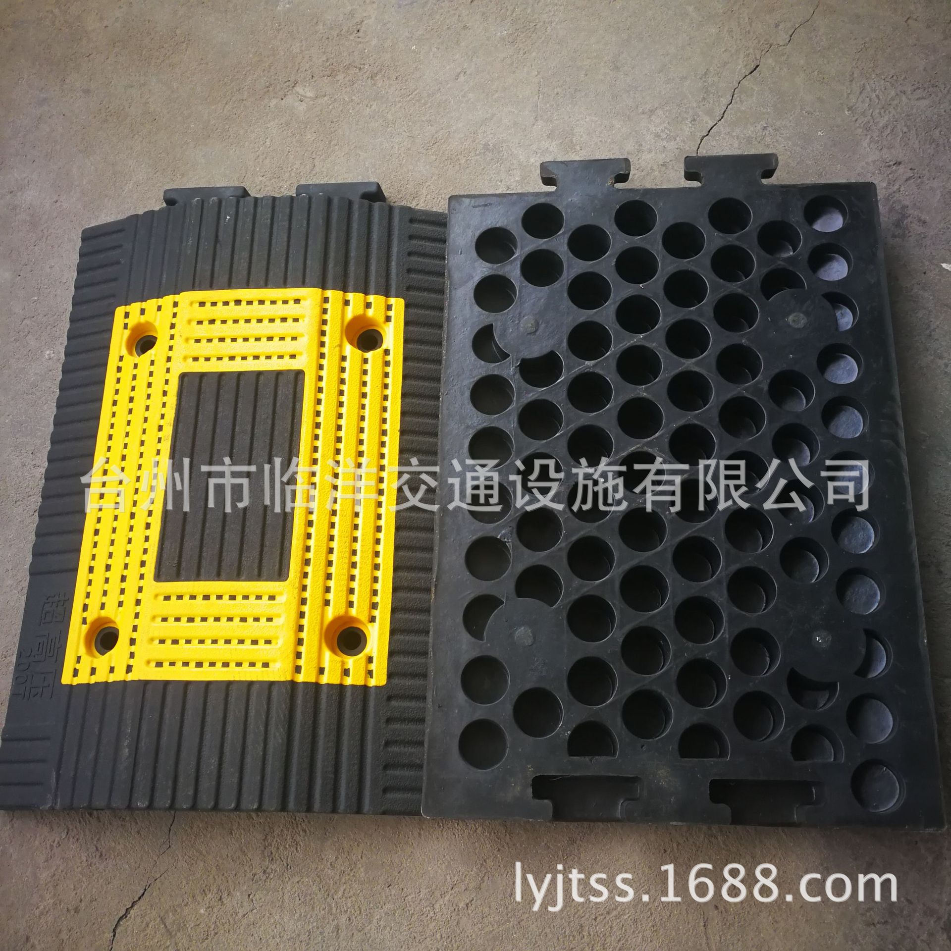 橡塑减速带超高压200T减速带公路缓冲带交通设施减速