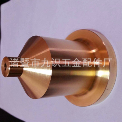 Various copper parts Red product Shaped pieces Copper fittings decorate polishing machining customized