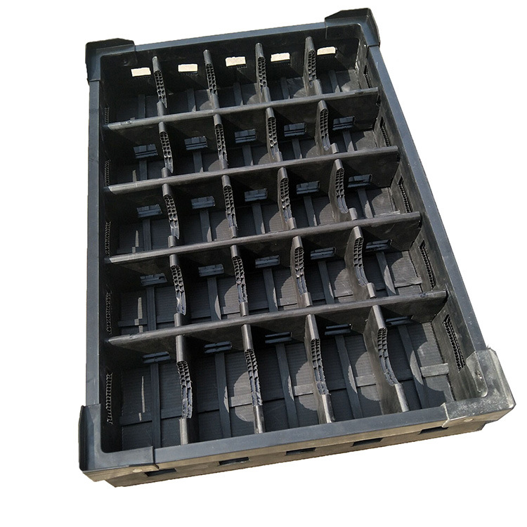 恩三供应新款电子厂pp塑料中空板周转箱 万通板刀卡隔板