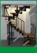 深圳市意美登供应阁楼/复式楼双梁钢木楼梯