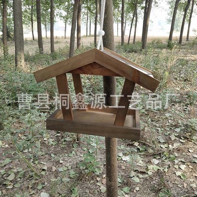 Outdoor bird feeder To fake something antique Europe and America Exit Bird Feeder Nest Small house Birds balcony courtyard