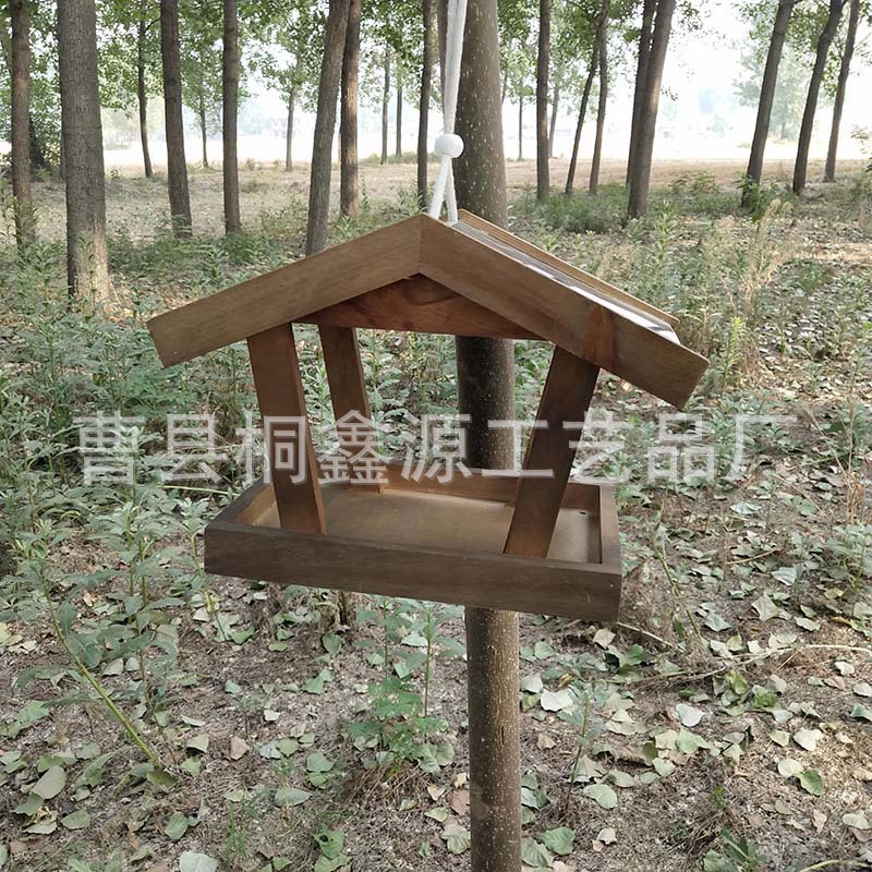 Outdoor bird feeder To fake something antique Europe and America Exit Bird Feeder Nest Small house Birds balcony courtyard