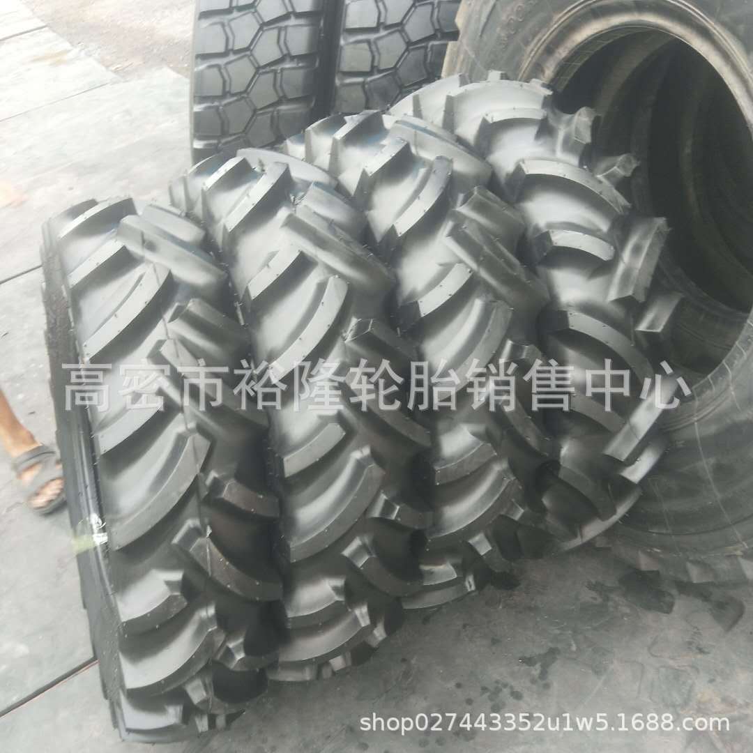 销售9.5-20 R-1S 人字加密花纹 农用拖拉机轮胎 四轮平地花