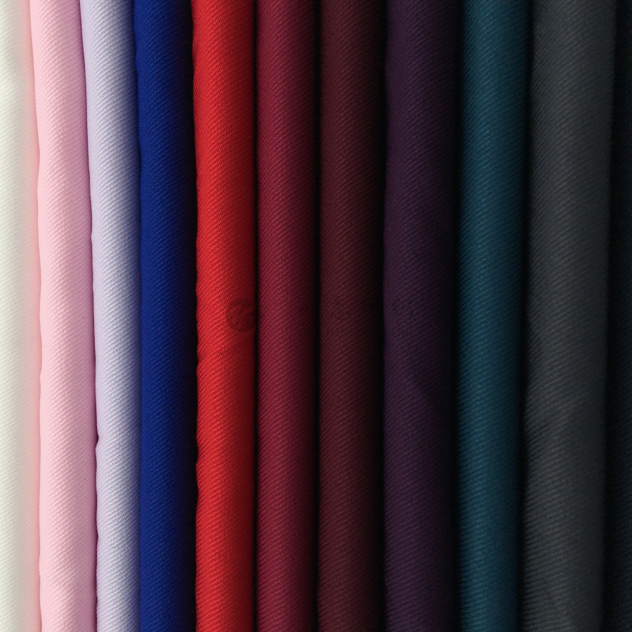 斜纹衬衫面料 2019春秋时尚男女装 70超细旦 30再生纤维150D*100D