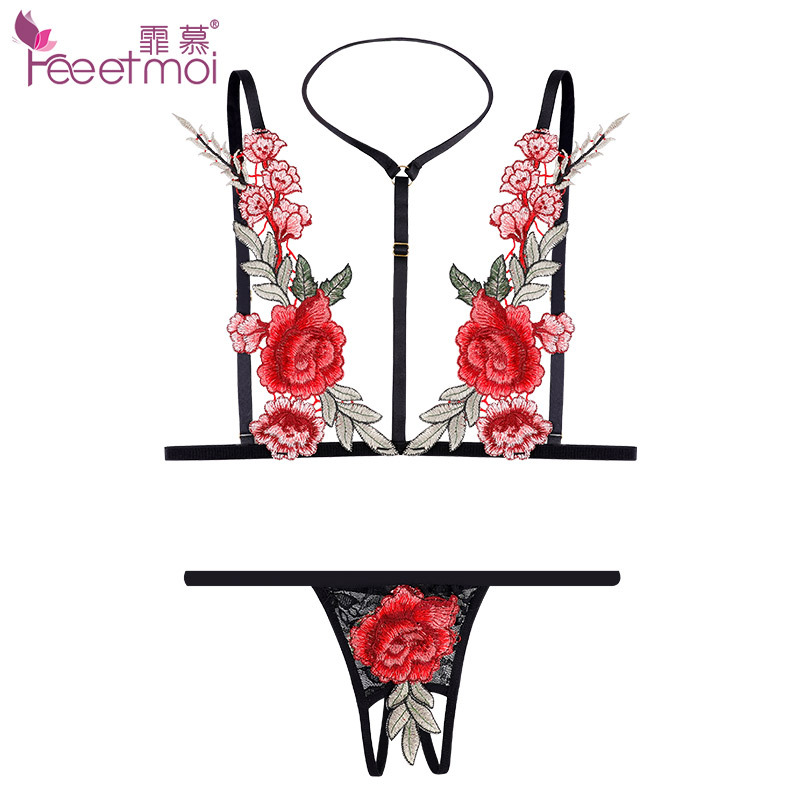 Soutiens-gorge en Fleur de broderie - Ref 3369024 Image 5