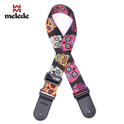 New Colorful Guitar Strap for Rock Guitarists - Personalized Strap with Ethnic Style