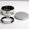 Basketball silica gel bracelet stainless steel, accessory, wholesale