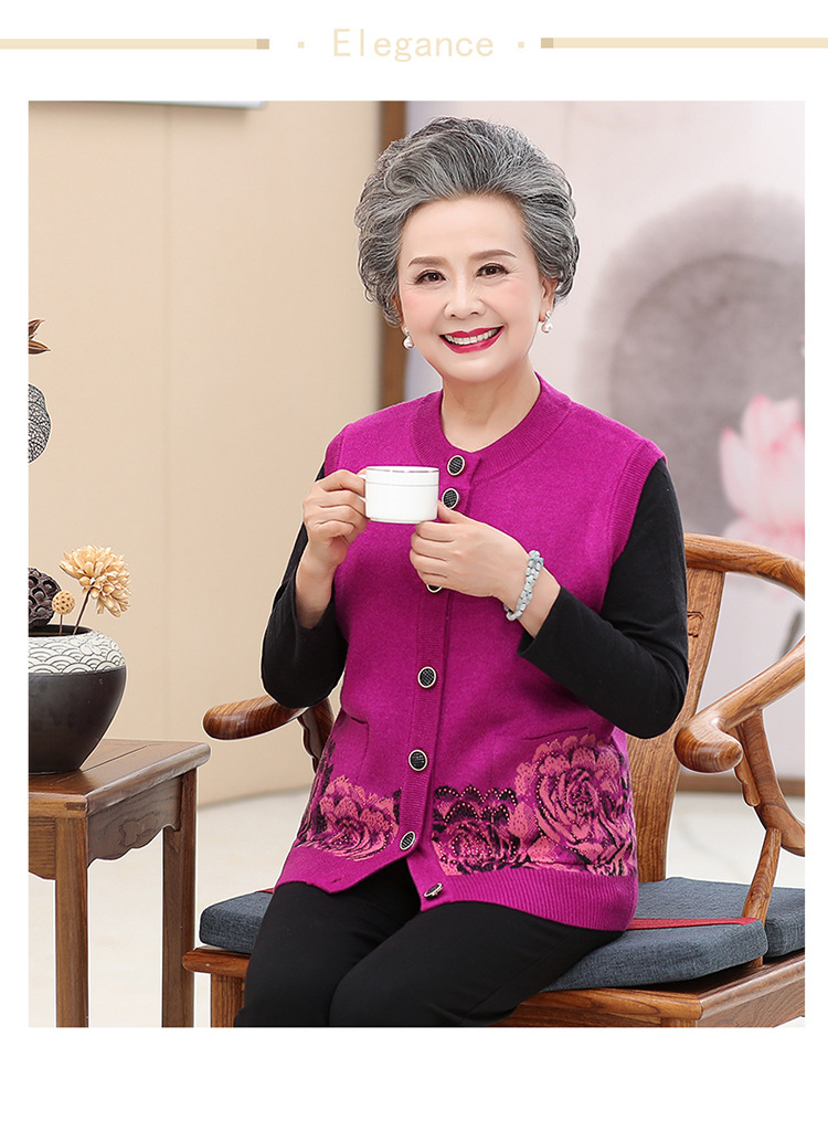 Gilet femme MOUTON ROUGE en Tricot - Ref 3317932 Image 15