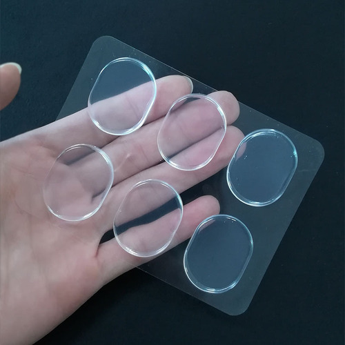 Feel free to stick transparent silicone anti-slip small round stickers on the back of the post. Thin strips of anti-wear stickers on the back of the post. The post will not fall off.