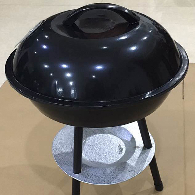 Fuente de origen de 14 pulgadas negro Pequeña Manzana estufa spray pintura portátil barbacoa estufa regalo barbacoa estufa