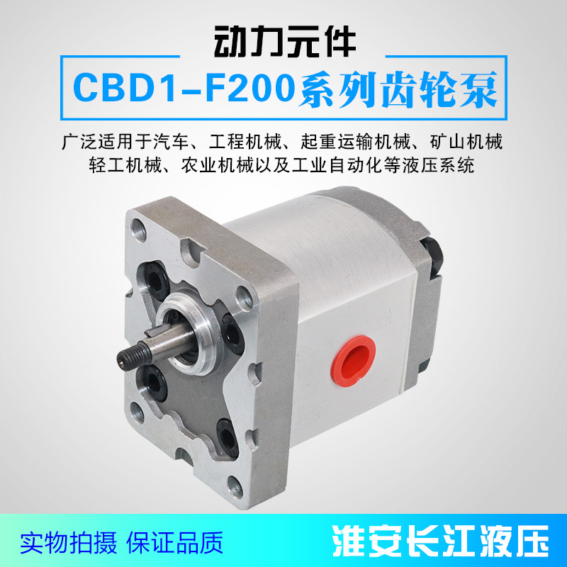 CBD1-F200系列高效液压齿轮油泵现货供应厂家直发长江液压