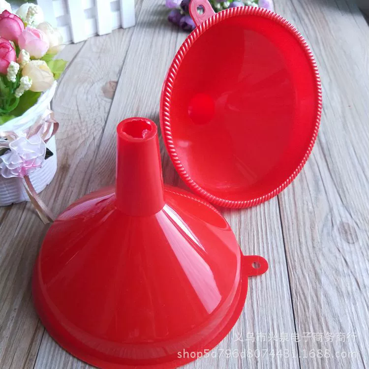 Большая воронка, бытовая пластиковая воронка, утечка масла, утечка риса, кухонные принадлежности один юань, 2 юаня, оптовая продажа