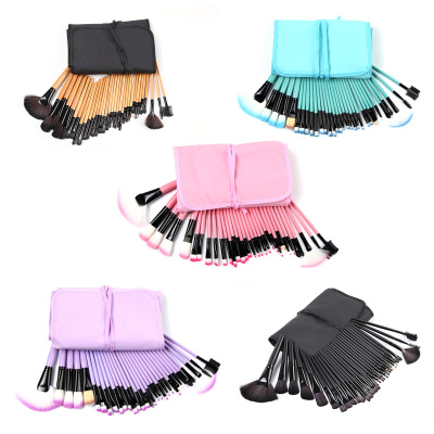 美容化妆套装32支套装批发彩妆美妆工具包腮红刷子厂家美容眼影刷