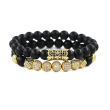 �W�����Q�¿�8mm��ɫ����ʹ�DIY�����ִ�������bCrown Bracelet