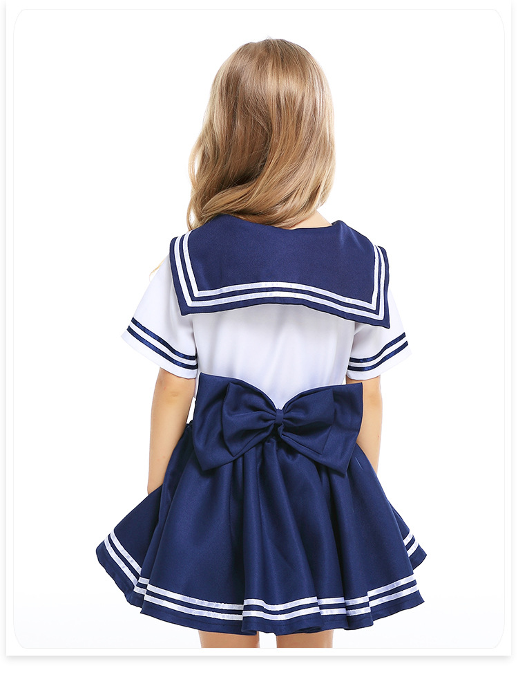 Fashion Children's Navy Sailor Cosplay Clothes Wholesale Nihaojewelry display picture 3