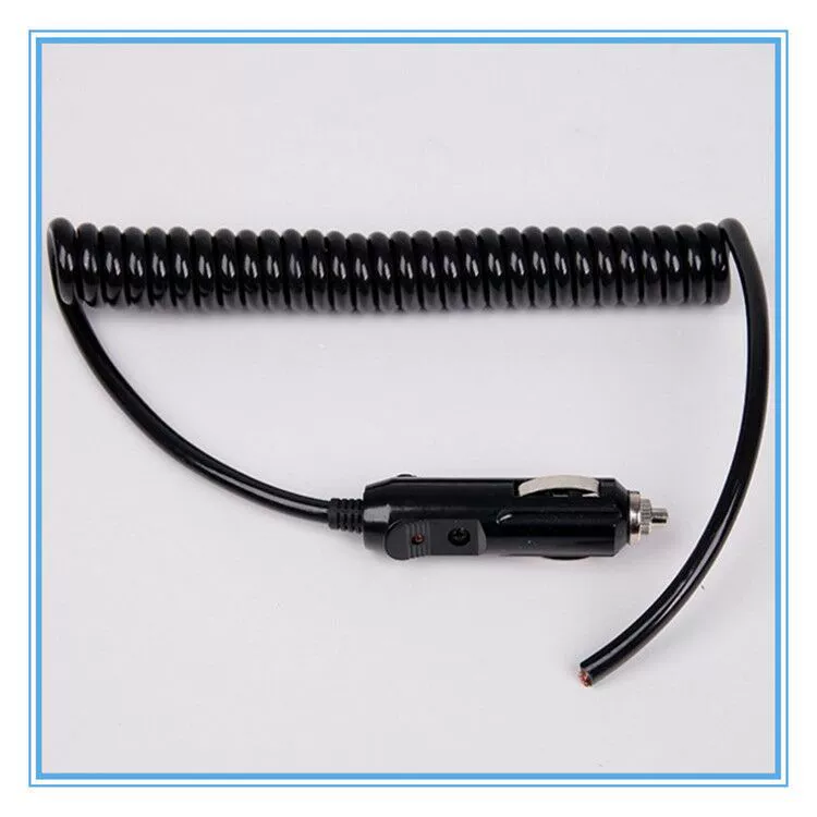 Supply PU car spring line large -function spiral line spring shape can stretch the spiral wire plug spring