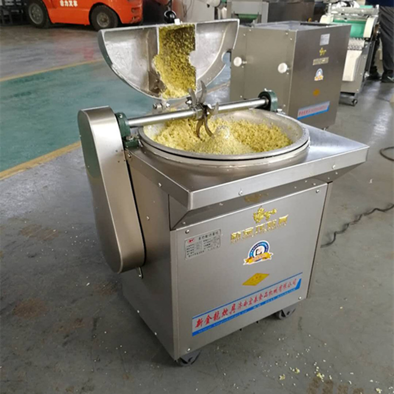 厂家供应小型菜馅机洋葱大蒜破碎机萝卜白菜破碎机包子铺设备