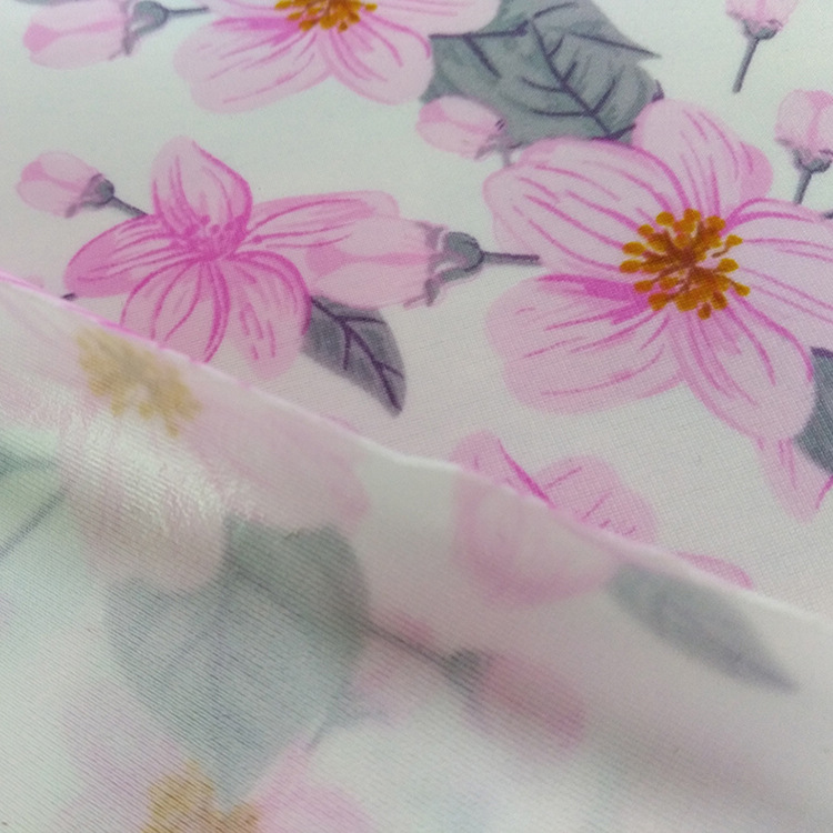 厂家供应莱卡印花贴TPU膜 台布装饰布窗帘面料 弹力莱卡复合面料