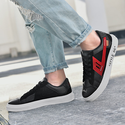 回天之力爆款学生板鞋抖音同款潮流小白鞋韩版透气运动休闲男鞋子