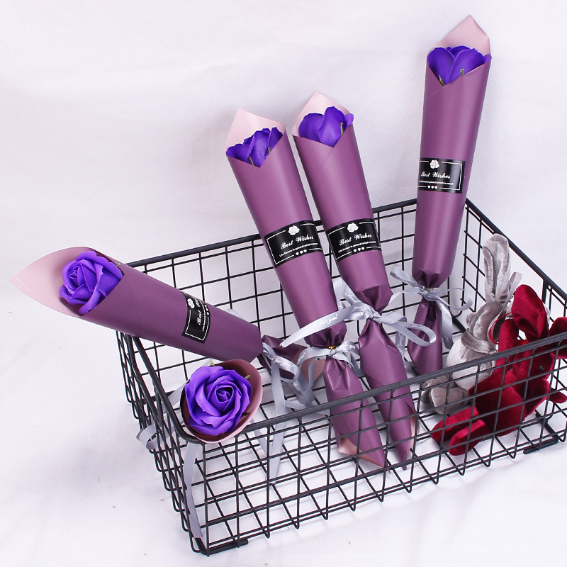 香皂花单支紫色1