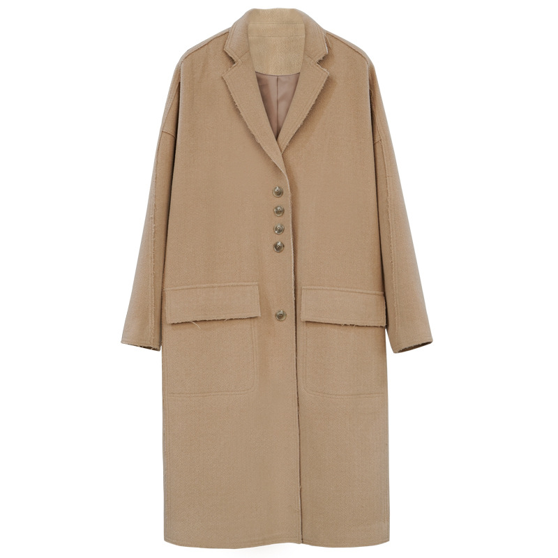 Women's Mid-length Cashmere Coat 2