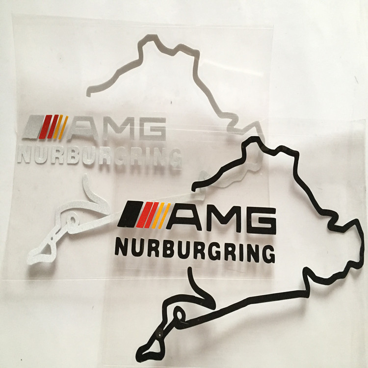 奔驰汽车贴纸外饰改装油箱盖贴纸装饰贴加油贴赛车地图F1车身贴纸|ms