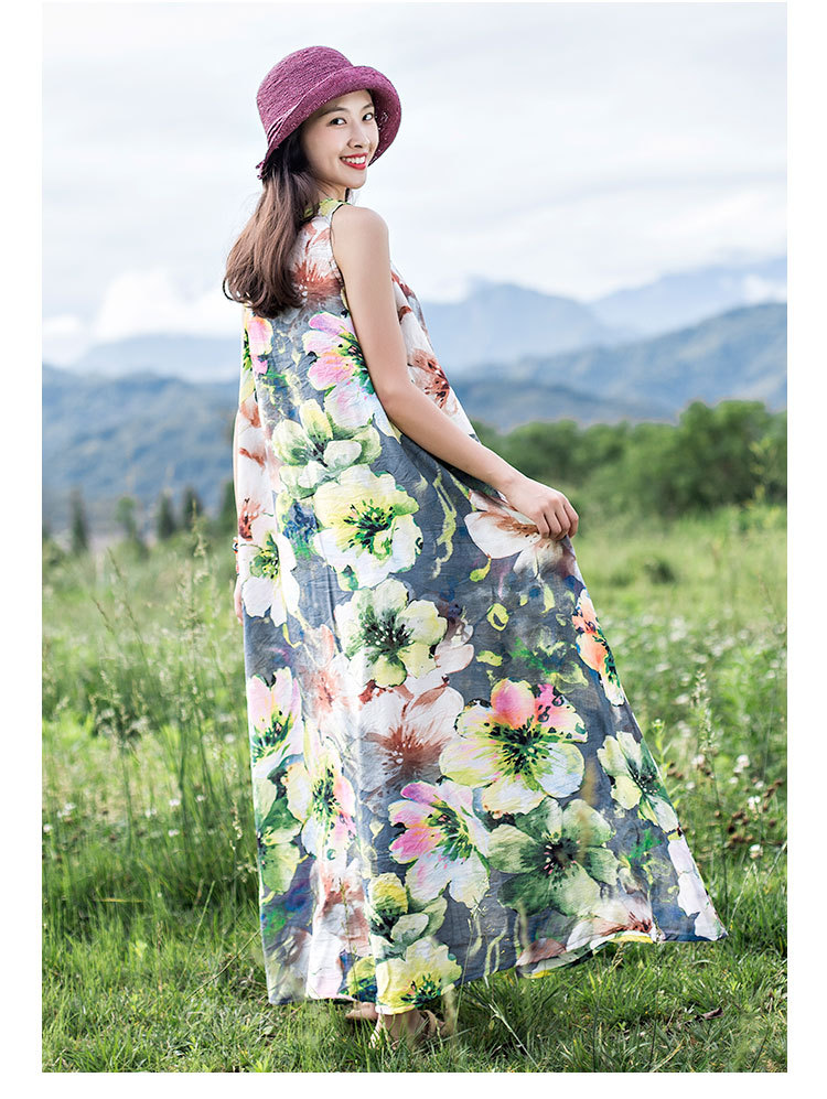 Robe femme BRANCHE en Coton de soie - Ref 3327337 Image 17