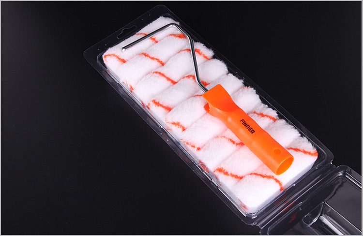 Discoverer Hardware 4 Inch Decoration Tools Wall Brush Trumpet Roller Brush Wholesale Polyester Paint Roller Brush Set Manufacturers undefined